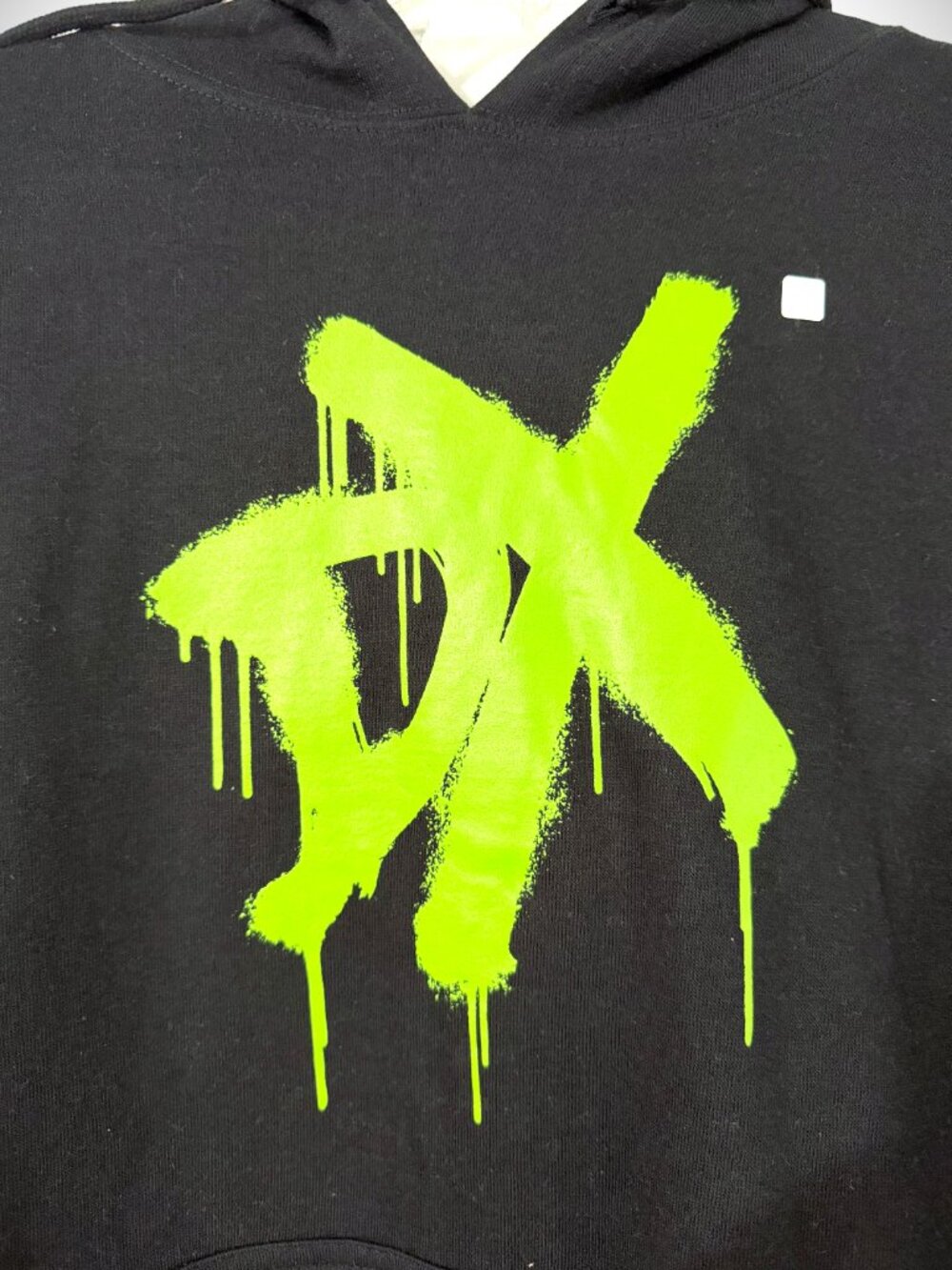 WWE DX D-Generation X Black Pullover Hoodie Men's Size Small - Picture 3 of 6
